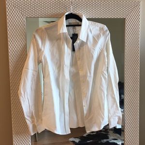 Banana Republic White Button Down